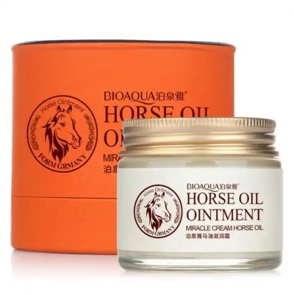 Moisturizing face cream with horse oil Horse Oil, 70g.